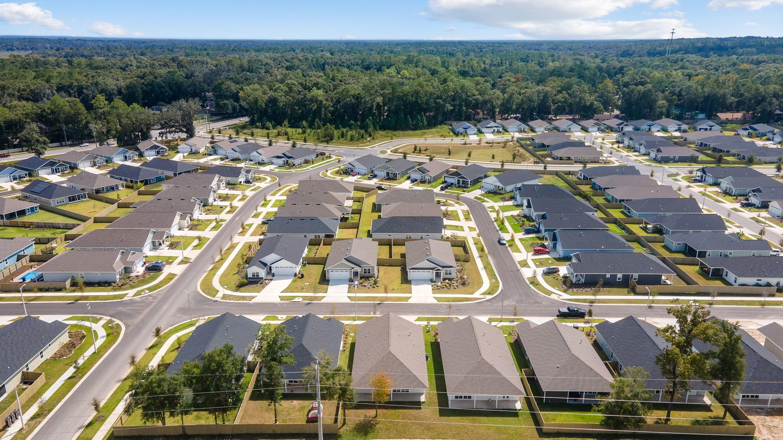 Weseman Home Development Drone Photo